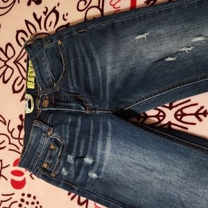 Indigo Rein Skinny Jeans Size 3 Dark wash